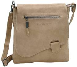 BAG STREET - Damen Handtasche mit Riegel-Magnetverschluss und Reißverschluss - 4 Liter Volumen - Umhängetasche - Crossbody Bag von BAG STREET INTERNATIONAL