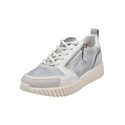 BAGATT Damen D31-ADO02 Sneaker, Silver/Offwhite, 39 EU von BAGATT