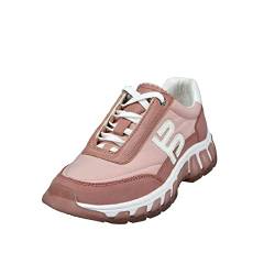 BAGATT Damen D31-AE903 Sneaker, Rose/White, 38 EU von BAGATT