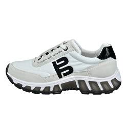 BAGATT Damen D31-AE903 Sneaker, White/Black, 36 EU von BAGATT