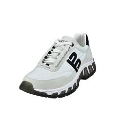 BAGATT Damen D31-AE903 Sneaker, White/Black, 41 EU von BAGATT