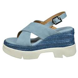 BAGATT Damen D31-AEI81 Slide Sandal, Light Blue, 39 EU von BAGATT