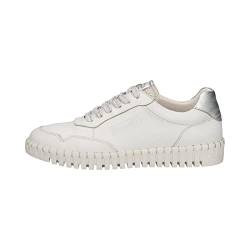 BAGATT Damen D31-AFJ01 Sneaker, White/Silver, 37 EU von BAGATT