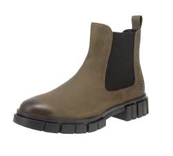 BAGATT Damen Fiona Chelsea Boot, Green/Black, 38 EU von BAGATT