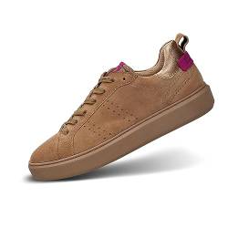 BAGATT Damen GIndiaa Sneaker, mid-Brown/Multicolour, 36 EU von BAGATT