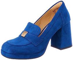 BAGATT Damen Gallarate Pump, Blue, 36 EU von BAGATT