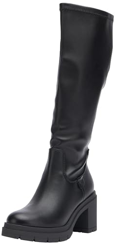 BAGATT Damen Joely Knee Boot, Black, 40 EU von BAGATT