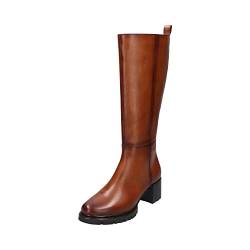 BAGATT Damen Yamila Knee Boot, Cognac, 38 EU von BAGATT