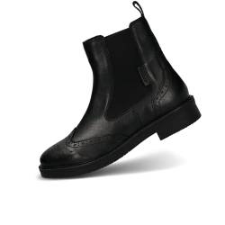 BAGATT Damen Zina Chelsea Boots, schwarz, 38 EU von BAGATT