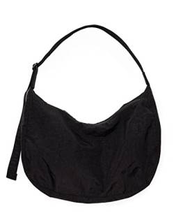 BAGGU Große Nylon-Halbmond-Tasche, Schwarz von BAGGU