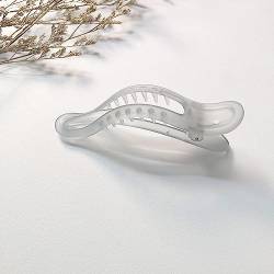 Krokodilklemme, Kopfschmuck, Haarklemme, Bonbonfarben, nahtlose Entenschnabel-Clips, große transparente Haarspangen, Damen-Make-up, Gesichtswäsche, Haarnadeln, Kopfbedeckung, Haar-Accessoires A8 (Col von BAGLEV