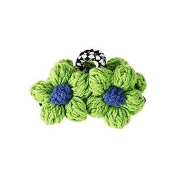 Krokodilklemme, Kopfschmuck, Haarklemme, Damen, stricken, Blumen-Haarspangen, Haarspangen, Blumen-Haarspangen, Haarspangen, Kopfbedeckung, Mode, Herbst-Winter-Accessoires, 68C (Color : 68A, Size : R von BAGLEV