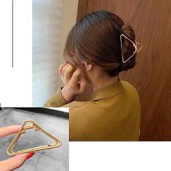 Krokodilklemme, Kopfschmuck, Haarklemme, neue Damenmode, geometrische Haarspange, Klauenklammer, große goldene Haarspange, Stirnband, Haarspange, Haarspange, Haarschmuck, Stil 36 (Color : Style31, S von BAGLEV