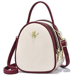 Leichte kleine Crossbody-Tasche, Umhängetasche für Damen, elegante Tasche für Handy und Geldbörse, Small von BAIKELI
