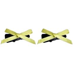 Mini-Haarspangen mit Schleife, für Mädchen, Teenager, Neujahrsgeschenk, Festival, Haarspangen für den Alltag, groß, schöne Haarspangen für Damen, klein, 2 Stück von BAIRU