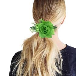 StPatricks Festival Feier Stirnband Party Simulation Grün Blume Haarreifen Irish National Day Stirnband Zubehör Haarschmuck von BAIRU