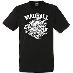 Madball T-Shirt Graphic Mens Black Printed Tee Top XL von BAISHA