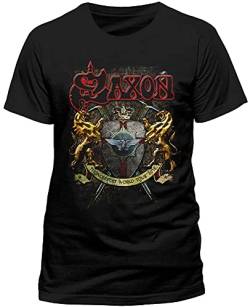 Saxon Thunderbolt World Tour 2018 T-Shirt Black 3XL von BAISHA