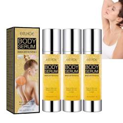 B-Glossy Smoothing Body Serum, B-Glossy Glättendes Körperserum, Feuchtigkeitsspendendes Körperöl Für Seidig Glatte Haut, Tiefenwirksame Feuchtigkeitscreme, 100ml (3PC) von BAInuai