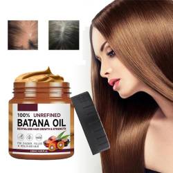 Batana Oil Organic for Healthy Hair, 120ml Batana Öl für Haarwachstum, 100% Natürlich, Fördert die Haarwäsche für Männer und Frauen, Verstärkt die Ausstrahlung von Haaren und Haut von BAInuai