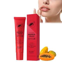 Natural Papaw Salbe, Papaya Rash Creme, Perfekt Für Haut, Lippen, Hände Und Schnitte, Multifunktionale Feuchtigkeitsspendende Nährende Lippencreme Balsam Hautpflege (1PC) von BAInuai