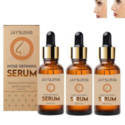 Nose Defining Serum, Nasenknochen-Remodellierungsserum, Nose Lift Up Essential Oil, 7 Tage Sci-Effect Nose Lift Shaping Oil, Heben Sie Ihre Nasenlinie Mit Präzise Definierter Perfektion An (3PC) von BAInuai