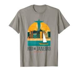 Brasilien Brasil Rio de Janeiro Christ Jesus Statue T-Shirt von BAJ Design Tees