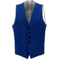 BALDESSARINI Herren Weste blau Schurwolle Slim Fit von BALDESSARINI