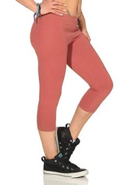 BALI Lingerie - Damen 3/4 Capri Leggings Jogginghose Sporthose - 4350 (M, Koralle) von BALI Lingerie