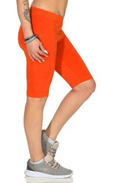 BALI Lingerie - Damen Kurz Leggings Radlerhose Jogginghose - 4300 (XXL, Orange) von BALI Lingerie