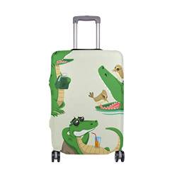 BALII Cool Crocodile Trolley Case Schutzhülle Elastische Gepäckabdeckung passend für 45,7–81,3 cm Gepäck von BALII