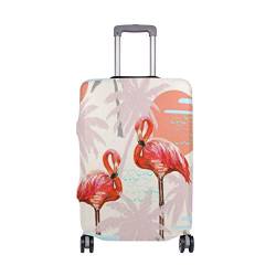BALII Trolley-Koffer mit Flamingo-Motiv, elastisch, passend für 45,7-81,3 cm Gepäck von BALII