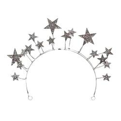 Star Party Stirnband Mode Karneval Hairhoop Kopfschmuck Für Frauen Mädchen Brautdusche Haarschmuck Party Stirnbänder Für Frauen Erwachsene von BANAN