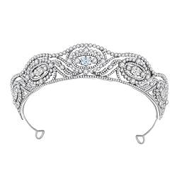 Zirkonia Kristall Stirnband Für Prinzessin Vintage Haar Hoop Prinzessin Kopfschmuck Braut Haar Accessor Stirnband Für Frauen von BANAN