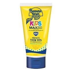 Banana Boat Sunscreen Kids MAX Protect & Play Broad Spectrum Sun Care Sunscreen Lotion - SPF 100, 4 Ounce by Banana Boat von BANANA BOAT