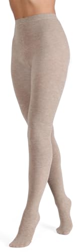 BANANALU weiche Cashmere Touch 180 Den Strumpfhose Blickdicht Warm Sand L von BANANALU