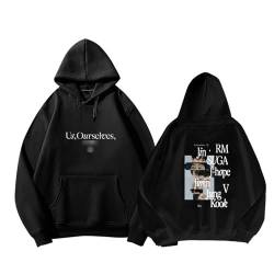 BANB 2023 Us Oureselues We Merch Hoodie Jungkook Jimin Jin Suga J-Hope gegen RM Support Sweatshirt für Fans Black Thick-L von BANB