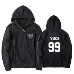 BANB Merch Hoodie Miyeon Minnie Soyeon Yuqi Shuhua Soojin Name Print Support Sweatshirt für Fans Yuqi Thin-L von BANB