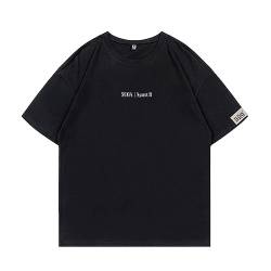 Suga Agust D Merch T-Shirt D-Day Concert Merch T-Shirt T-Shirt T-Shirt für süße Fans Mädchen Black-M von BANB