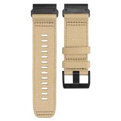 BANDKIT QuickFit-Uhrenarmband für Garmin Fenix 7X 7 6X 6 Pro 5X 5 Plus 3 HR Canvas-Uhrenarmband Tactix 7 Pro Edition Armband, 26 mm, Achat von BANDKIT