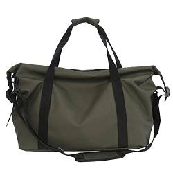 Sporttasche，Gym Bag Männliche und Frau große Kapazität Schultertasche aus der Gepäckausgabe Sport Fitness Bag (Color : Green) von BANGHA