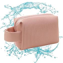 Reise-Kosmetiktasche | Make-up-Kosmetiktasche – tragbarer, wasserdichter Make-up-Organizer mit großer Kapazität für Hautpflege, Toilettenartikel, Frauen, Mädchen Baok, rose, S von BAOK