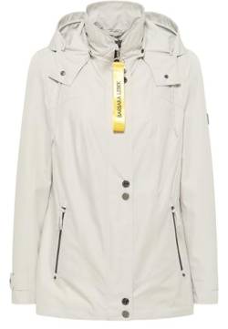 BARBARA LEBEK Damen Jacke mit Kapuze Stone beige - 44 von BARBARA LEBEK