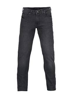 BARBONS Herren Jeans - Bügelleicht - Regular-Fit Stretch - Business Freizeit - Hochwertige Jeans-Hose 04-grau 31W / 34L von BARBONS