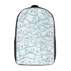 BARDYS Komfort Und Qualität Vereint: Hochwertige Cinnamoroll Schulrucksack Und Cute Anime Rucksack Für Kinder Und Jugendliche 17 Zoll von BARDYS