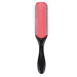 9-Reihe Haarbürste D3 Bürste Stylingbürste D3 Ohne Ziepen Kamm Hair Brush Lockenkamm HaarbüRsten Locken Hair Brush Für Entwirren, Trennen, Definieren von Locken von BASTOUR