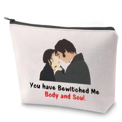 Romantische Literatur-Kosmetiktasche "You Have Bewitched Me Body and Soul", Make-up-Tasche mit Reißverschluss, literarisches Geschenk, Body and Soul, Nein von BAUNA