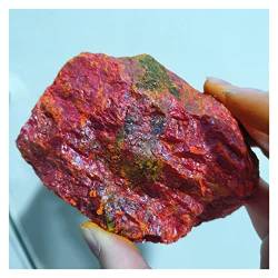 BAWHO Echtes natürliches gelbes Arsen-Rohrohmineralien-Stein-Massenexemplar monokristallines rotes Orpiment geologisch QINTINYIN (Size : 1kg) von BAWHO