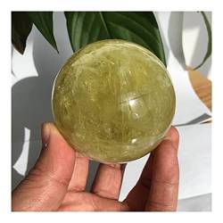 BAWHO For Natürliche gelbe Kristallkugel Kristallkugel Natürlicher Edelstein und Reiki-Edelsteinkugel Heimdekoration Feng Shui-Handwerk QINTINYIN (Size : 4.5-5cm) von BAWHO