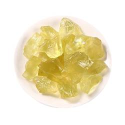 BAWHO Home Natürlicher Citrin-Kristallstein, rohe Heimdekoration, gelbe Quart-Stein-Probendekoration QINTINYIN (Size : 0-50g) von BAWHO